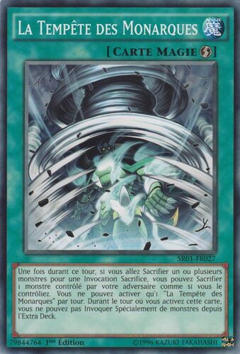 Yu-Gi-Oh! - Sr01-Fr027 - La Tempête Des Monarques - Commune