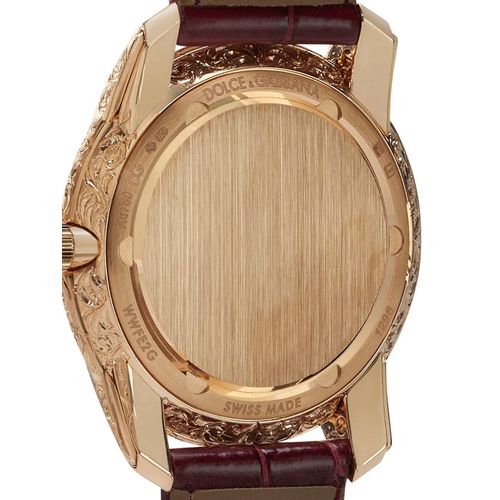 Dolce & Gabbana Montre Dg7 Gattopardo 40 Mm - Tons Neutres