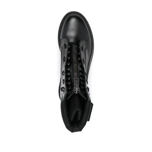 Dsquared2 Bottines En Cuir À Fermeture Zippée - Noir - 44