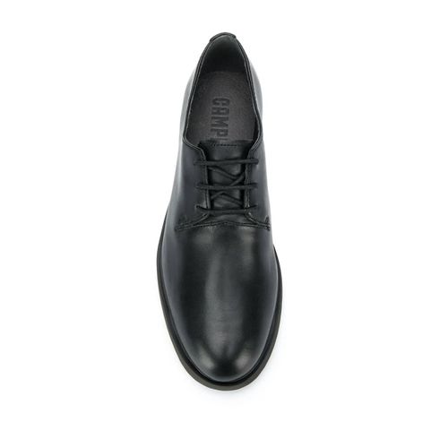 Camper Derbies Iman En Cuir - Noir