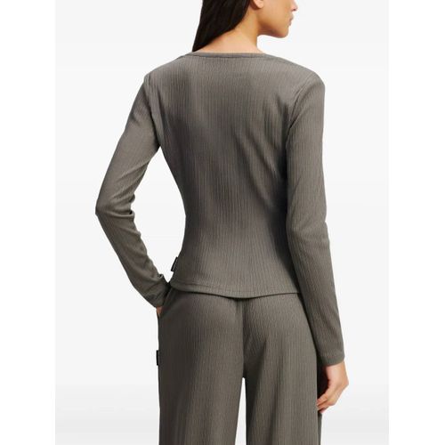 Karl Lagerfeld Pyjama Nervuré K Essential - Gris