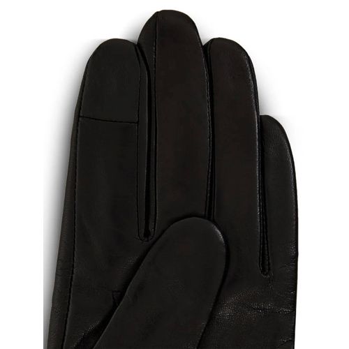 Karl Lagerfeld Gants À Fourrure Artificielle - Noir