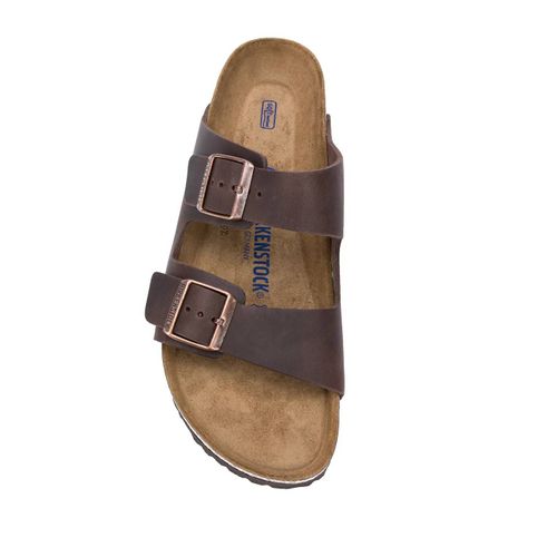 Birkenstock Sandales Arizona À Boucles - Marron