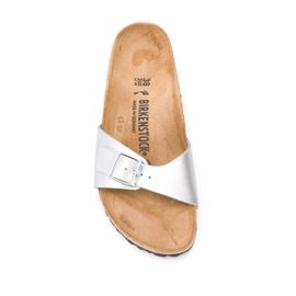 Birkenstock Sandales Madrid Oiled - Argent