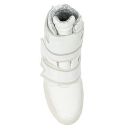 Alberto Premi Baskets Montantes À Fermetures Velcro - Blanc - 41-42