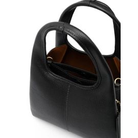 Coach sac cabas en cuir à fini grainé - Noir