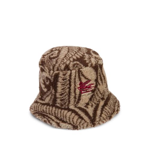 Etro Kids Bob À Motif Cachemire En Jacquard - Marron