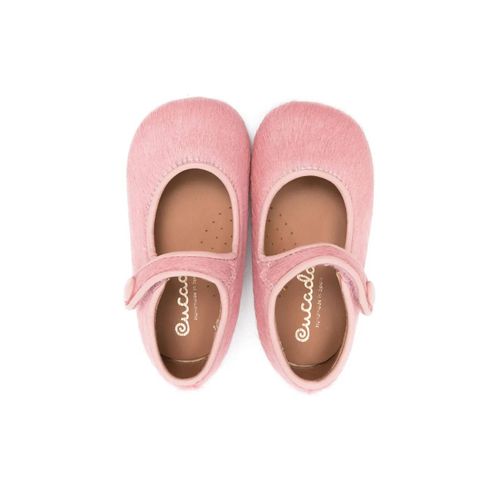 Eli1957 Ballerines En Fourrure Artificielle - Rose - 17-18