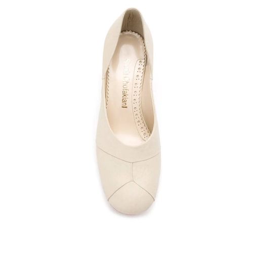 Sarah Chofakian Escarpins En Cuir - Blanc - 33-36