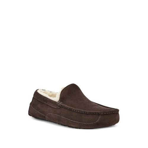 UGG mocassins à doublure en peau lainée - Marron