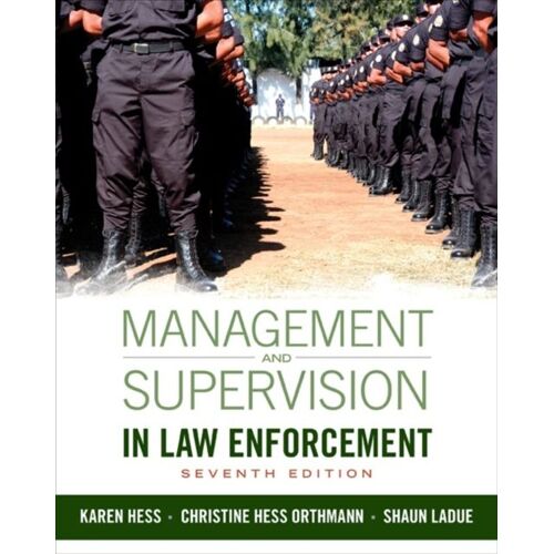 Management And Supervision In Law Enforcement