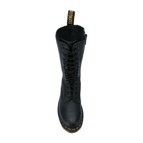 Dr. Martens Bottines En Cuir 14-Eye - Noir