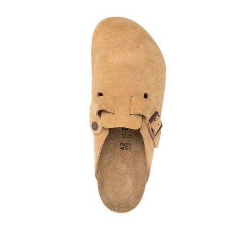 Birkenstock Mules Boston Latte Cream - Tons Neutres