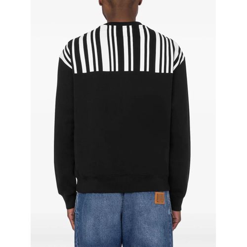 Moschino T-Shirt En Coton À Imprimé Code-Barres - Noir