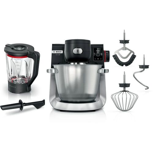 Robot pâtissier avec balance Bosch Série 6 MUMS6ZS17 1600 W Noir, Inox brossé