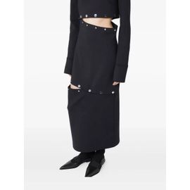 Max Mara Robe En Jersey À Découpes - Noir