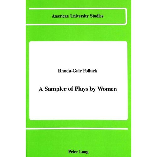 A Sampler Of Plays By Women
