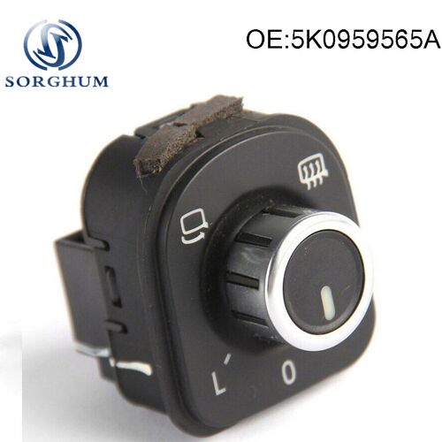Interrupteur De Rétroviseur Pour Volkswagen Vw Golf Mk5 Mk6 Jetta Tiguan Passat 3c B6