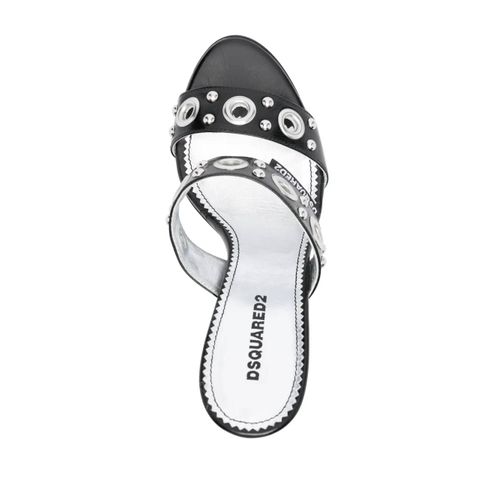 Dsquared2 Sandales Gothic 100 Mm - Noir