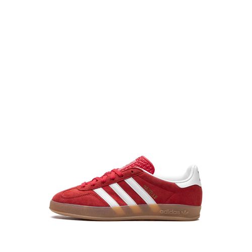 Adidas Baskets Gazelle Indoor En Daim - Rouge