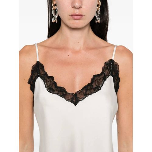 Calvin Klein Caraco À Encolure Ornée De Dentelle - Tons Neutres