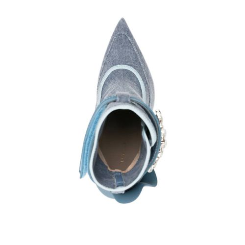 Le Silla Bottines Eagles 105 Mm En Jean - Bleu