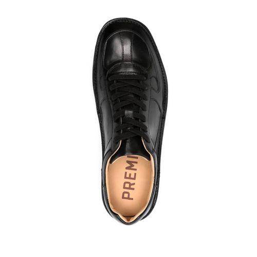 Premiata Baskets À Semelle Contrastante - Noir
