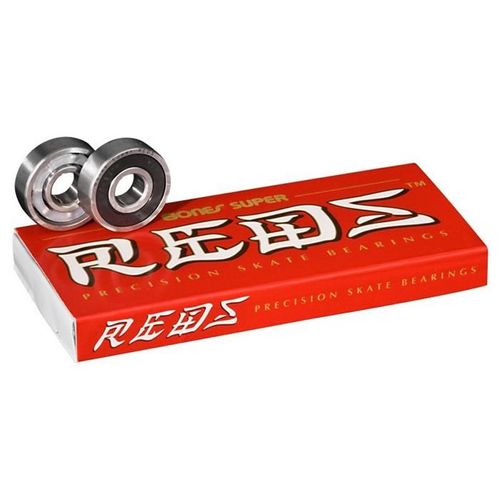 Roulements Skateboard Bones Roulements Jeu De 8 Super Reds