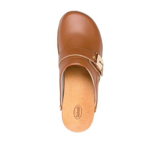 Scholl Mules Pescura Robin 50 Mm En Cuir - Marron - 38