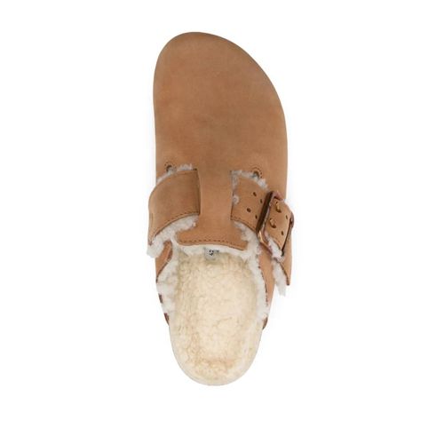 Birkenstock Chaussons Boston Bold - Marron