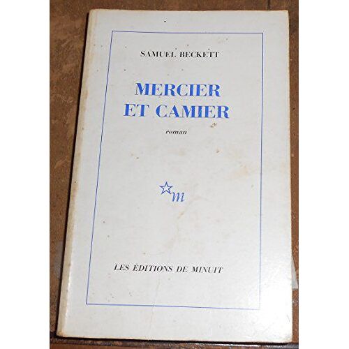 Mercier Et Camier - Samuel Beckett - Éditions De Minuit