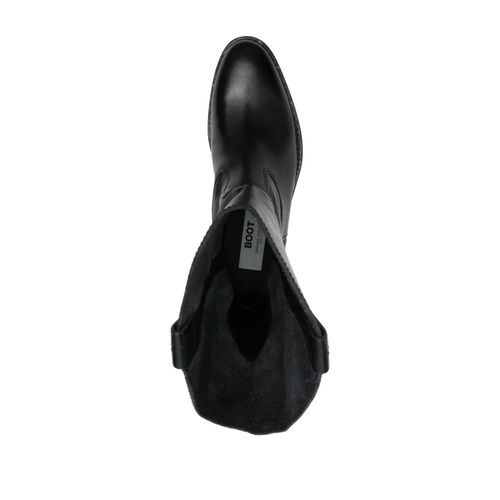 Golden Goose Bottines Lacées À Semelle Crantée - Noir