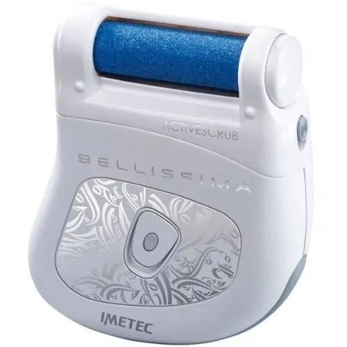 Jeu De Pédicure Électrique - Imetec - Bellissima Active Gommage - 2 Rouleaux - Grain Fin Et Gros - Compact 
