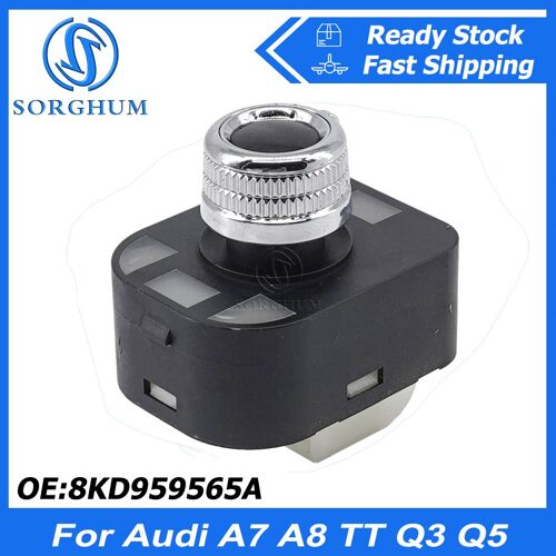 Interrupteur De Commande De Rétroviseur Électrique Pour Audi A7 A8 Tt Q3 Q5, Accessoires Automobiles