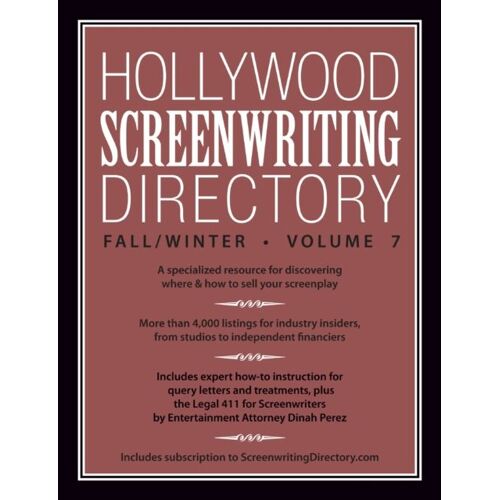 Writer's, S: Hollywood Screenwriting Directory Fall/Winter V