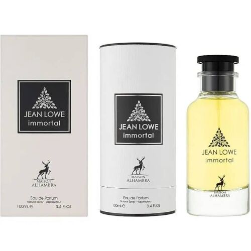 Eau De Parfum - Maison Alhambra - Jean Lowe Immortal - Mixte - 100 Ml - Concentration Élevée 