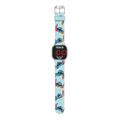 Horloge Stitch Led Stitch Turquoise