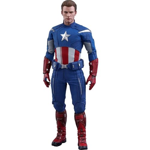 Figurine Hot Toys Mms563 - Marvel Comics - Avengers 4 : Endgame - Captain America 2012 Version