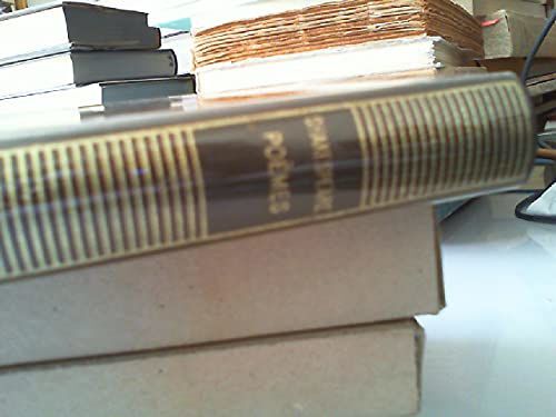 Oeuvres Complètes. Tome 1. Poèmes, Drames Historiques, Comédies Bibliothèque De La Pléiade, 1959