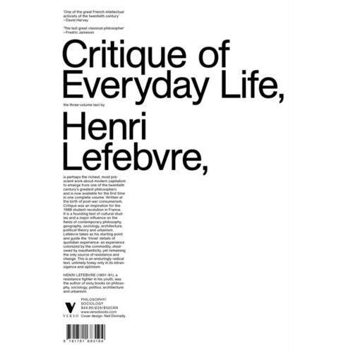 Critique Of Everyday Life