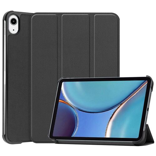 Étui De Protection À Trois Volets Peint/Couleur Pure Pour Ipad Mini 6 2021 Tablette Pliable