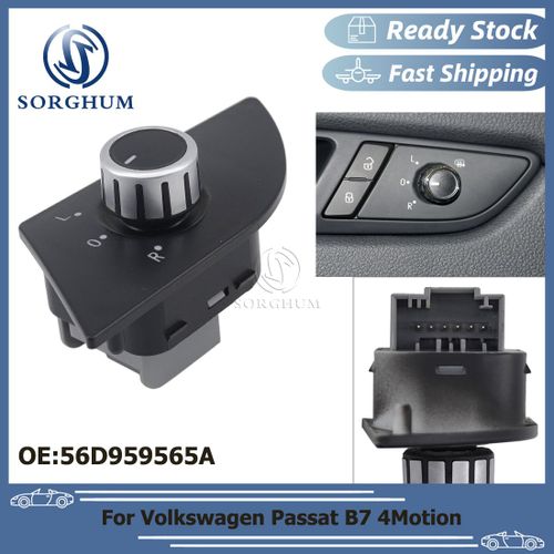 Sorghum-Joli De Rétroviseur De Porte Chromé, Soeur Chauffante Pour Volkswagen Passat B7 4motion, Neuf, 56d959565a, 2011-2015
