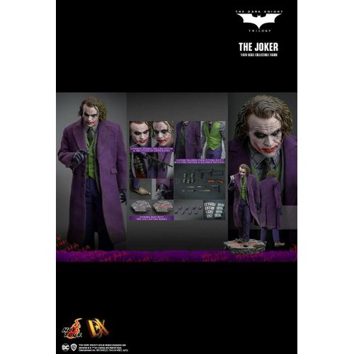 Figurine Hot Toys Dx32 - Dc Comics - The Dark Knight Trilogy - The Joker Standard Version
