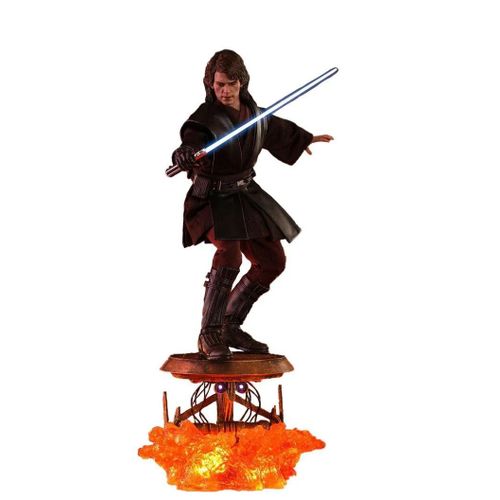 Figurine Hot Toys Mms486 - Star Wars 3 : Revenge Of The Sith - Anakin Skywalker Dark Side Version