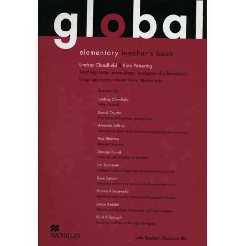 Global Elementary Teacher's Book + Resource Cd Pack