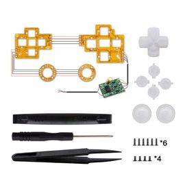 Kit De Lumières De Jeu Led Pour Manette Ps5, 6 Couleurs, Boutons Faciaux Éclairés, Accessoires Pour Contrôleur