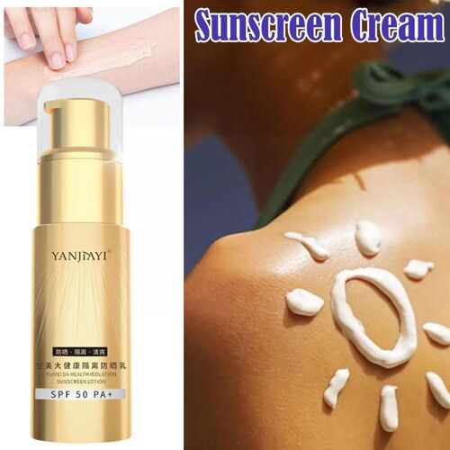Crème De Protection Solaire Pour Le Visage, 40ml, Spf50, Gel De Blanchiment, Isolation, Hydratant, Lotion De Blanchiment, Cr A7u1