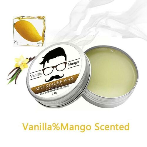 Baume Naturel Réparateur Pour Barbe, Pour La Croissance De La Barbe Et La Cire De Moustache Organique Pour Barbe, Style Lisse 