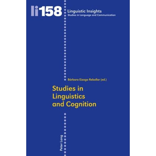 Studies In Linguistics And Cognition