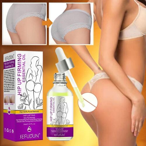 Huile Essentielle Rehausseur De Fesses, Produit Efficace, Anti-Cellulite, Agrandissement, W5k2 